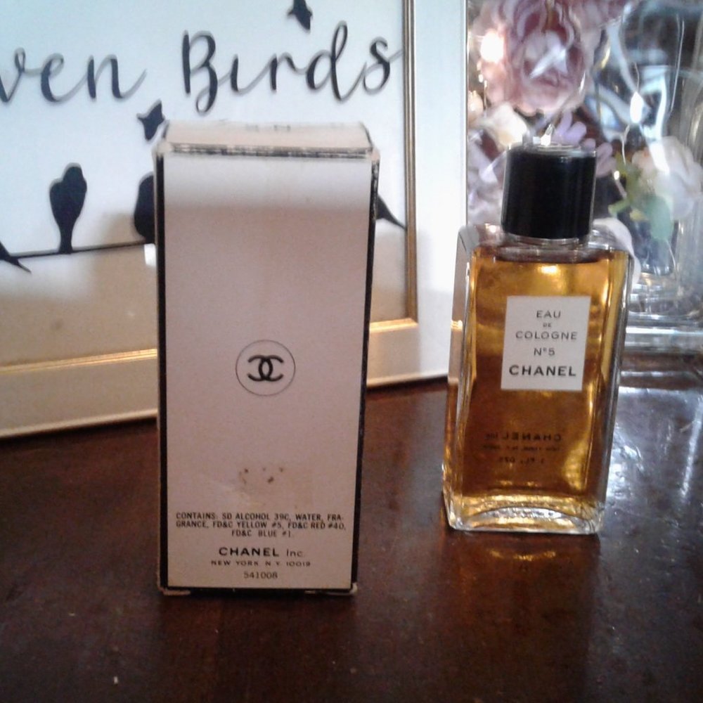 Vintage 2oz. Chanel No5 eau de cologne